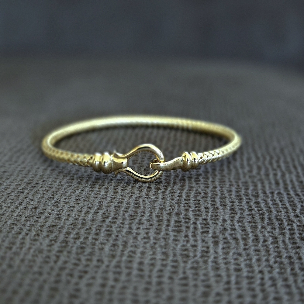 Caldelli Gold💛 Basket🗑 Weave Bracelet - NWT